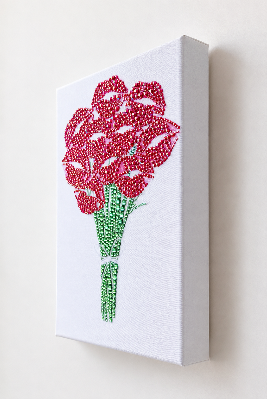 Bouquet of Kisses on wall